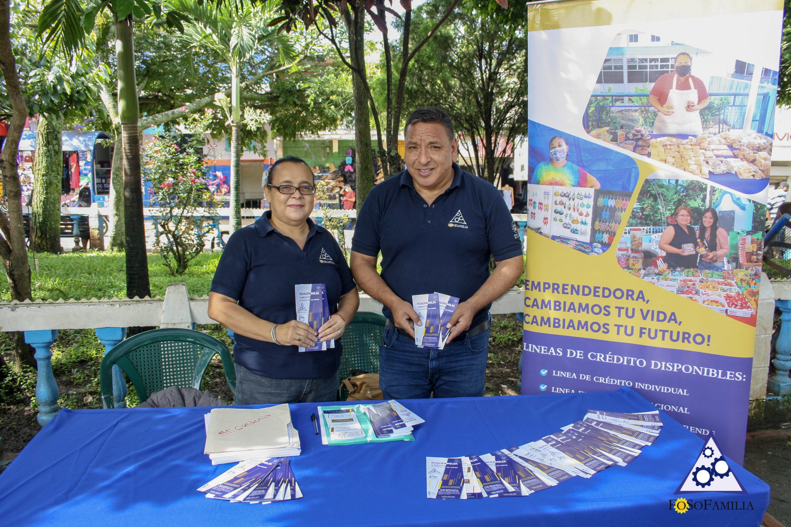 FOSOFAMILIA REALIZA VENTANILLA INFORMATIVA EN CIUDAD BARRIOS
