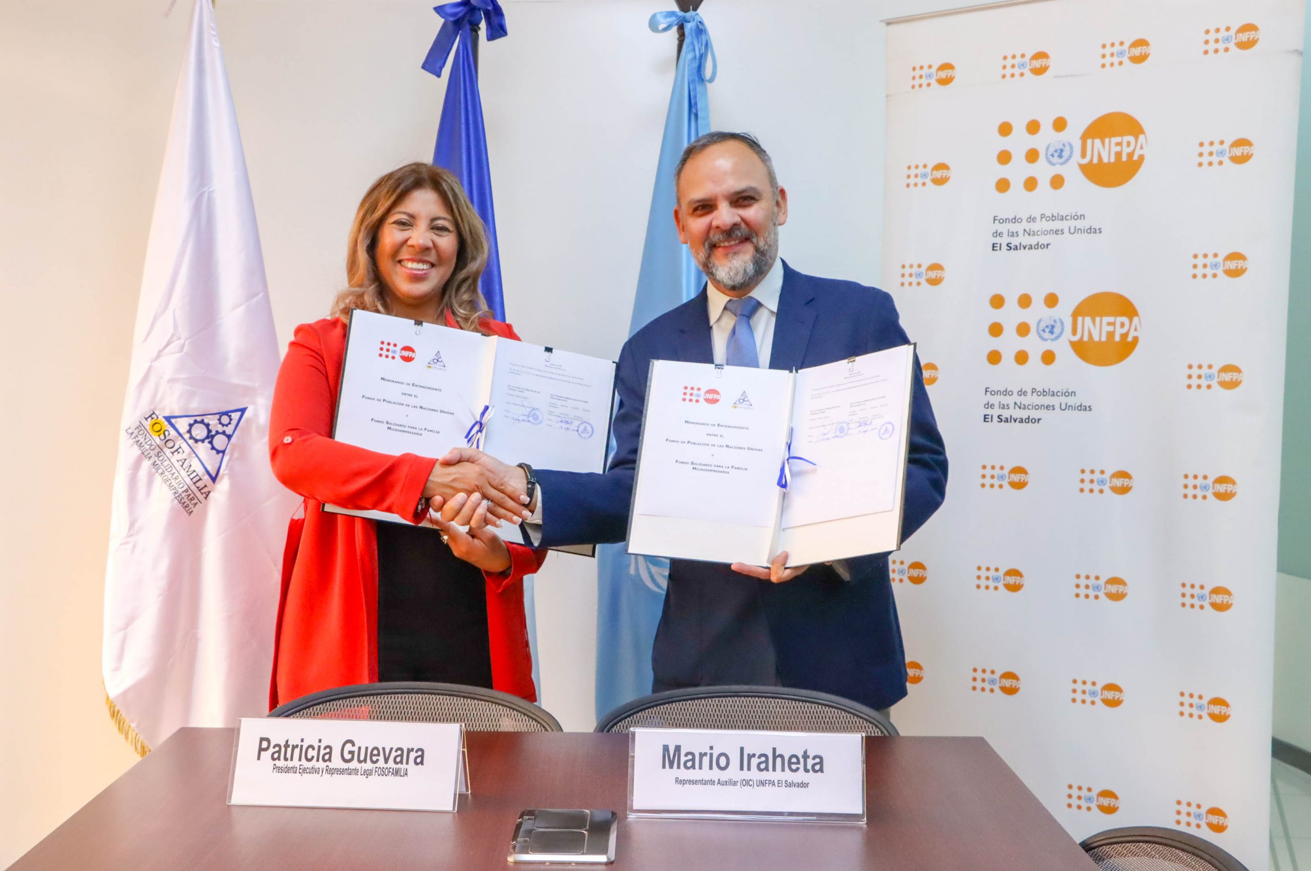 FOSOFAMILIA FIRMA Memorando de entendimiento con UNFPA